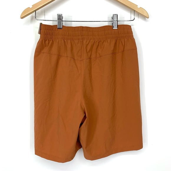 All In Motion Dark Orange Lightweight Athletic Stretch Woven Shorts Nwt Sz Small - Picture 5 of 15